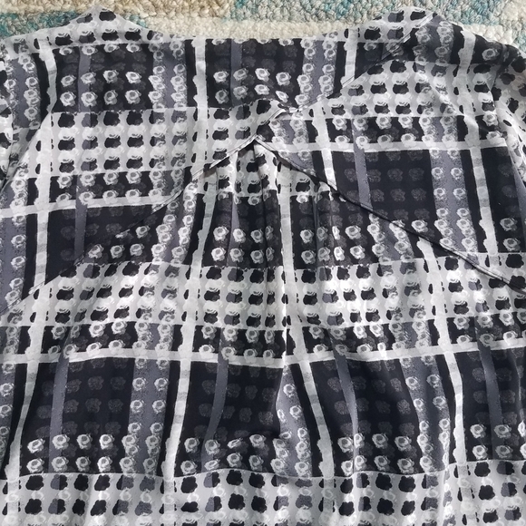 Thakoon Dotted Long Sleeve Dress Large - Picture 3 of 7